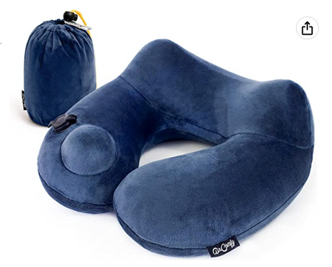inflatable neck pillow, neck pillow