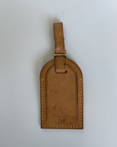 Louis Vuitton, Accessories, Louis Vuitton Luggage Tag Vachetta