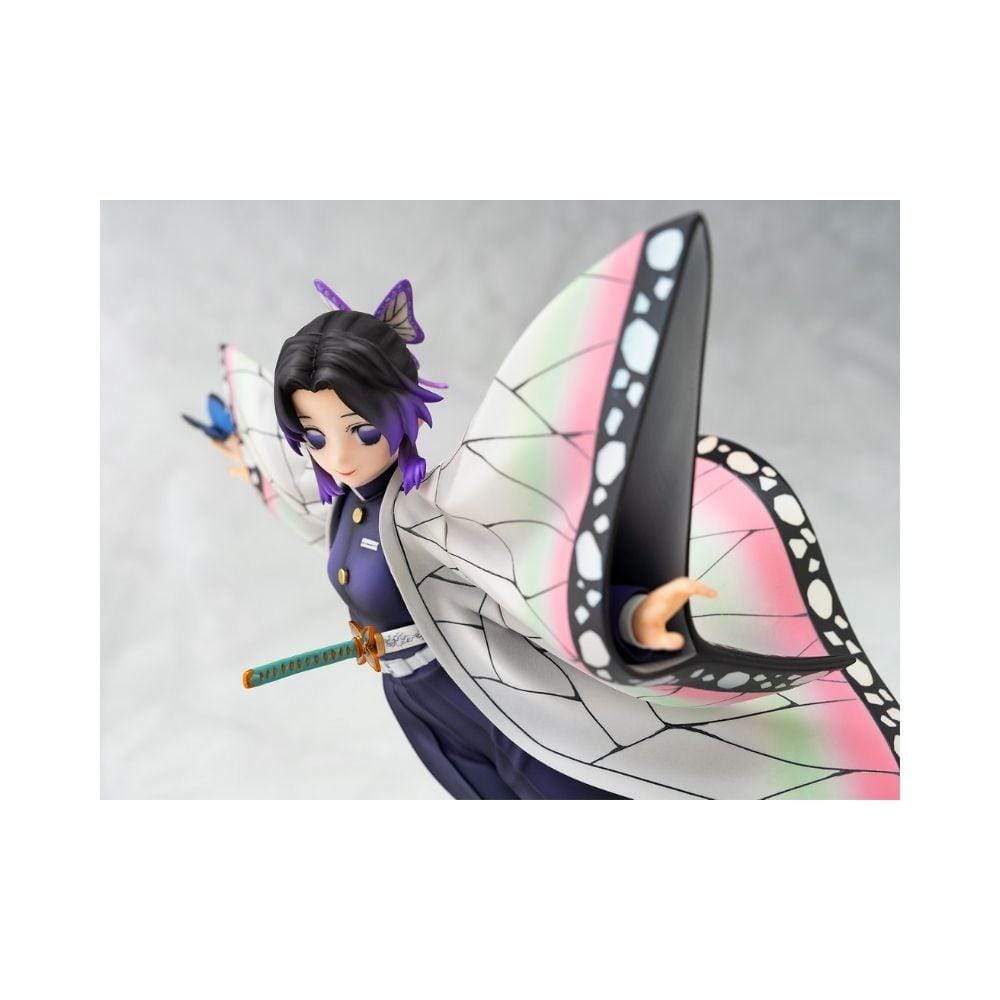 Banpresto Ichibansho Shinobu Kocho The Hashira Demon Slayer Kimetsu No  Yaiba Figure 23 cm Grey