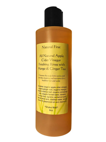 Natural First Mango and Ginger ACV Rinse product image