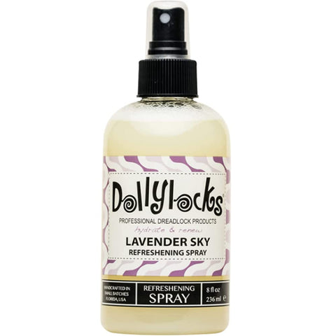 dollylocks Dreadlock refreshing spray Lavender Sky