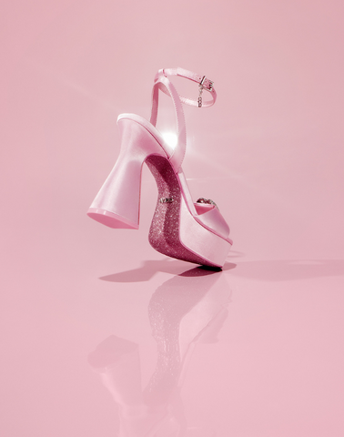 Barbie Shoes Silver Sparkly Boots Stiletto Heeled Dolls Accessories Genuine  | eBay