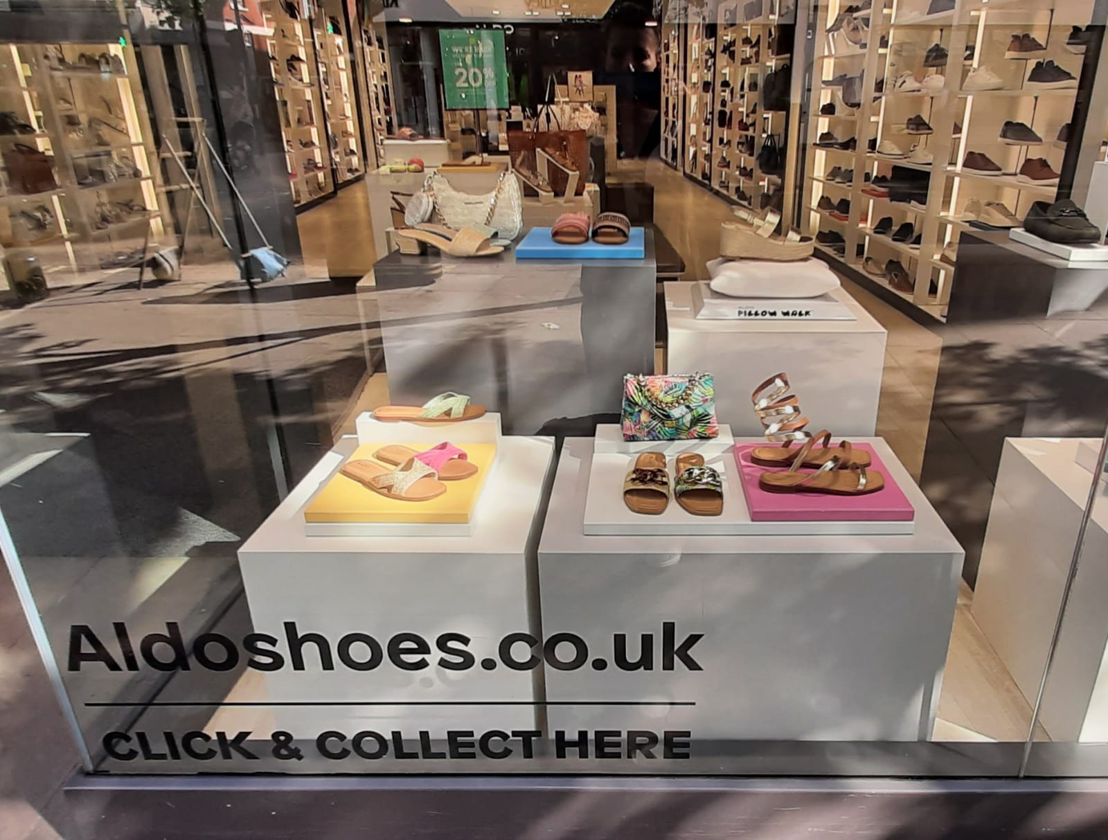 ALDO SHOES OXFORD STREET LONDON