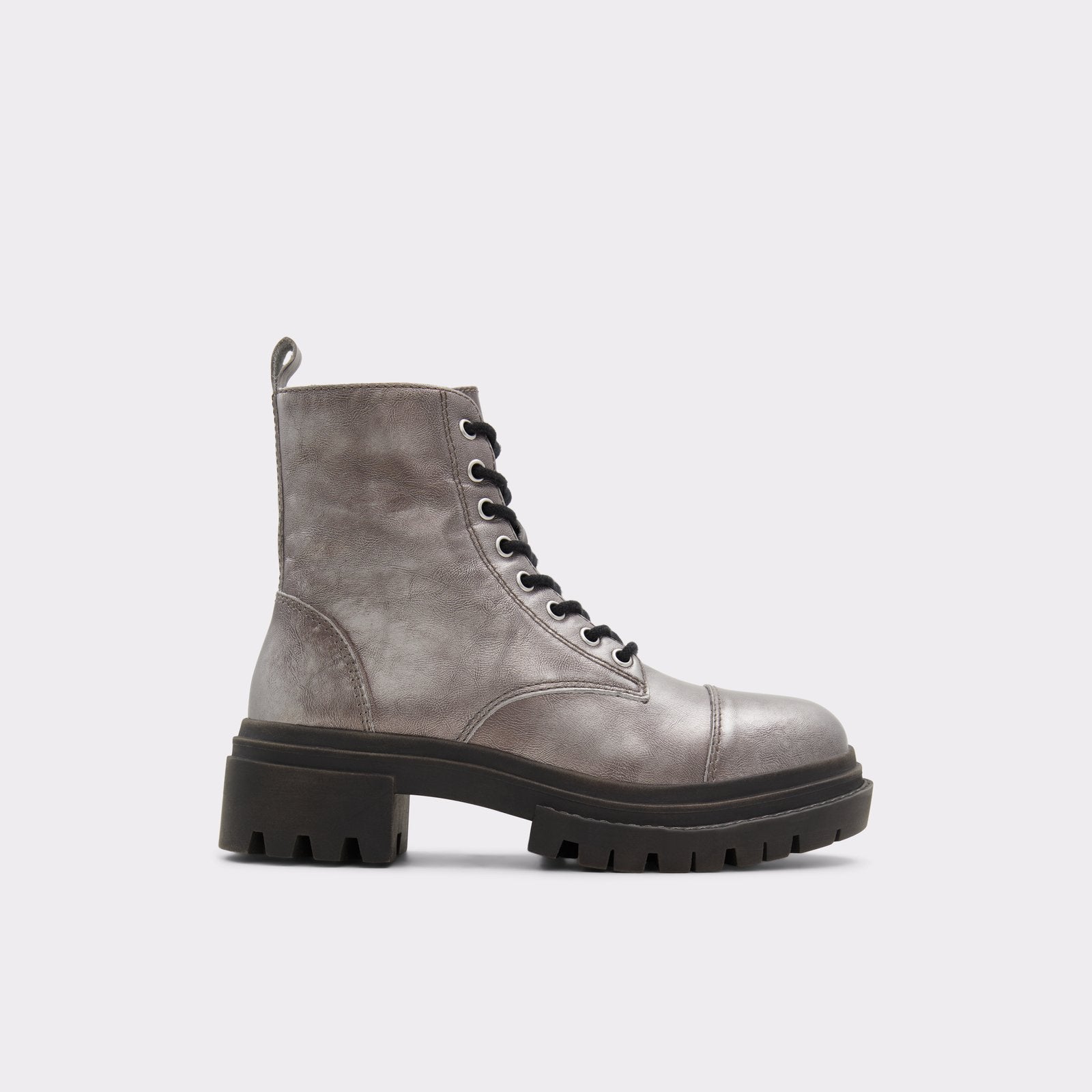 Aldo Women’s Chunky Boots Bigmark (Silver)