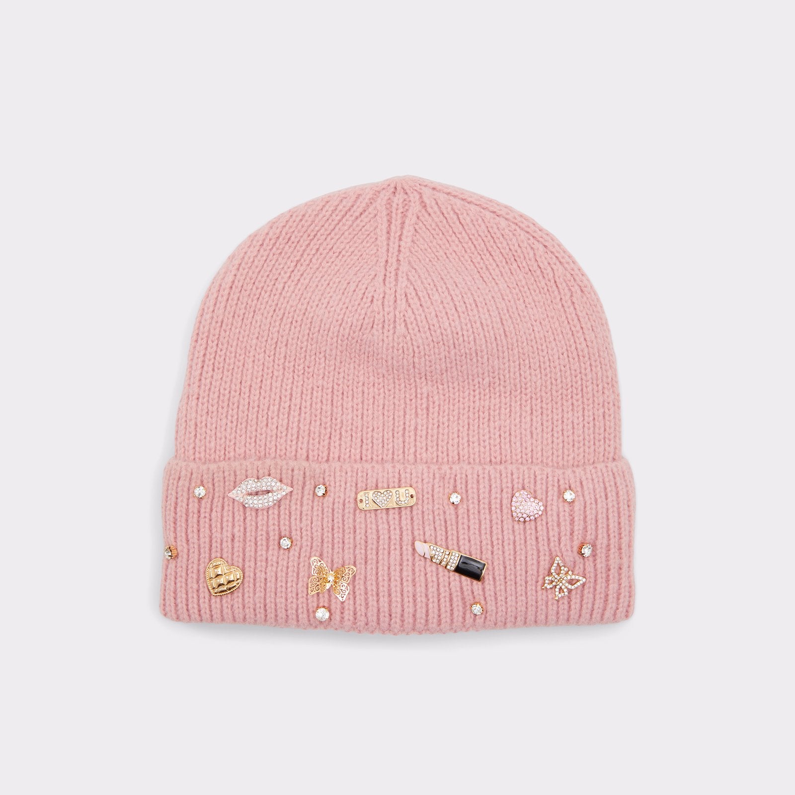 Aldo Women’s Beanie Hat Labeanie (Light Pink)