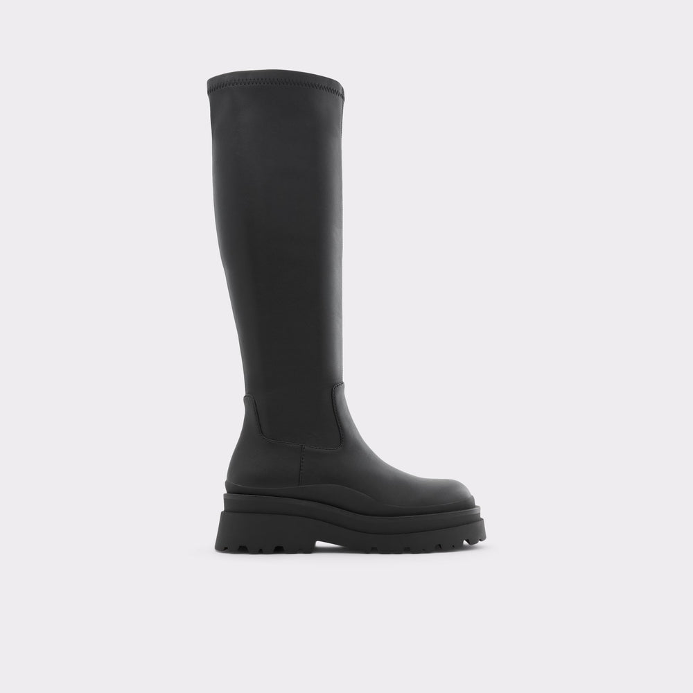 Aldo Women's Knee High Boot Majorr (Other Black) – ALDO Shoes UK