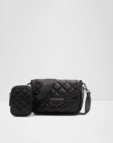 GB Girls Matte Quilted Crossbody Handbag