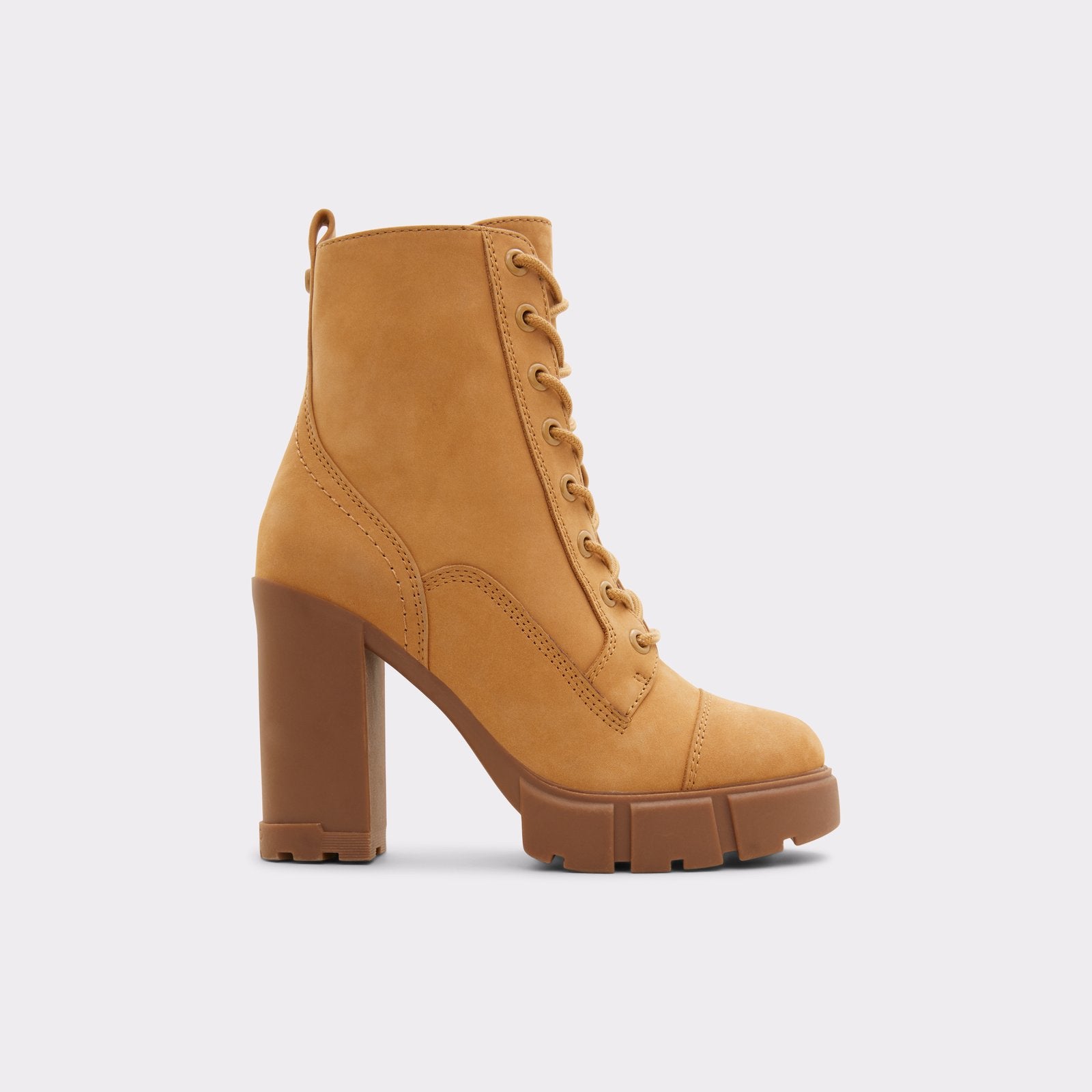 Aldo Women’s Heeled Ankle Boots Rebel2.0 (Light Brown)