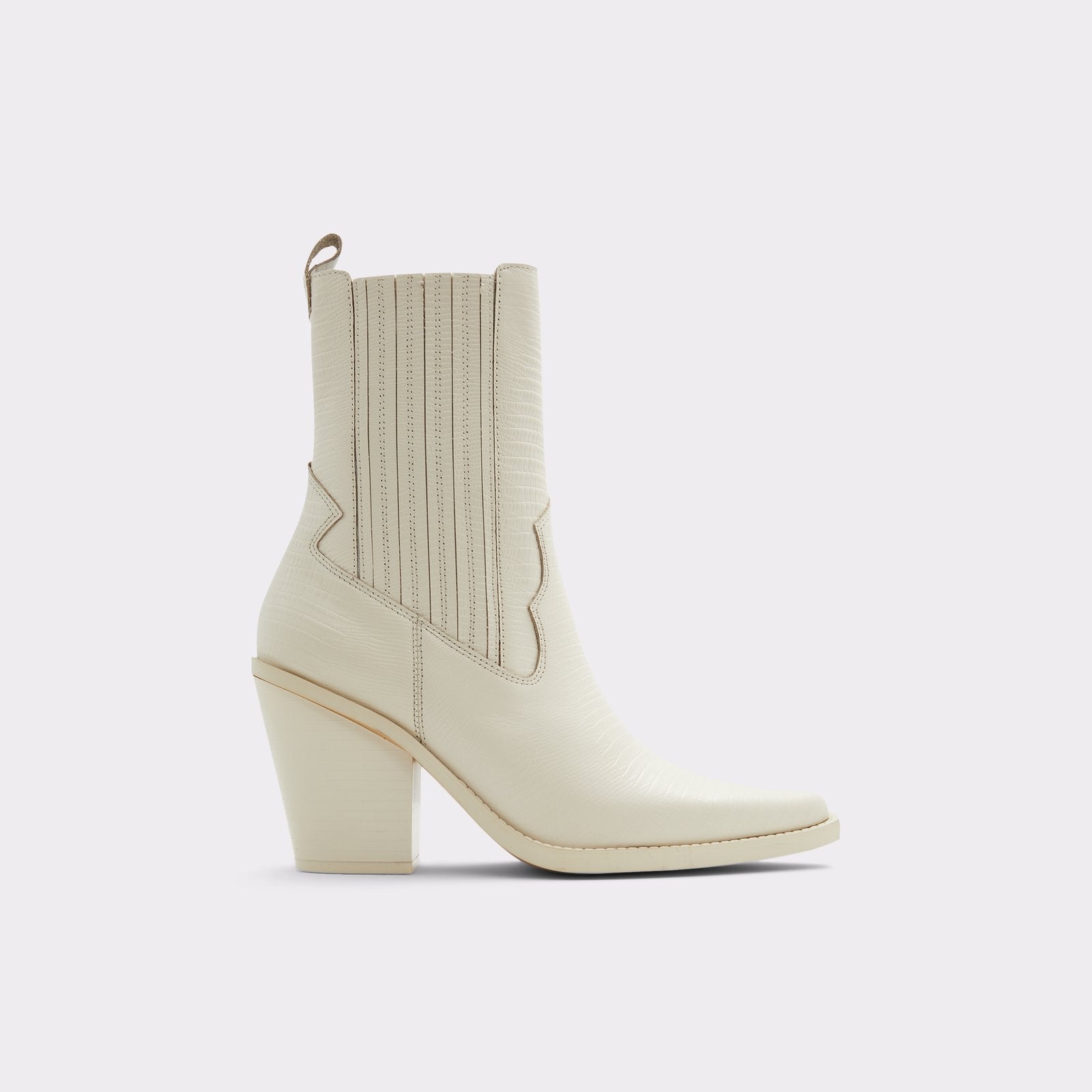 Aldo Women’s Cowboy Boots Talladega (White)