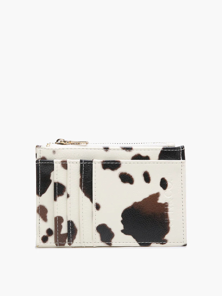 Jen & Co Sia Wallet In A Brown Cow Print – Deja Nu Tx