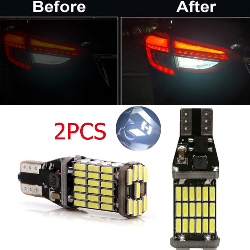 2pcs Voiture 5w5 Led Ampoule T10 W5w Led Pas d'erreur Signal