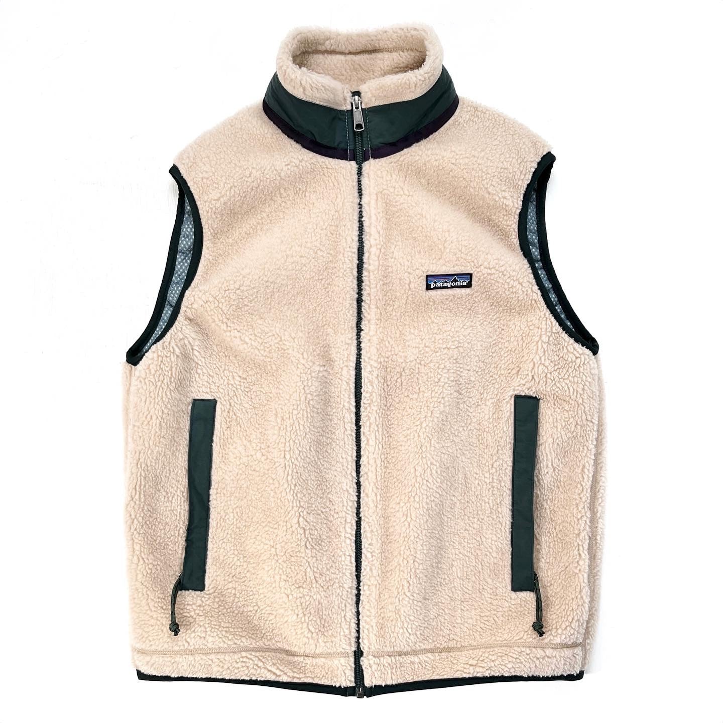 1997 Patagonia Made In The U.S.A. P.E.F. Retro-X Vest, Black (S)