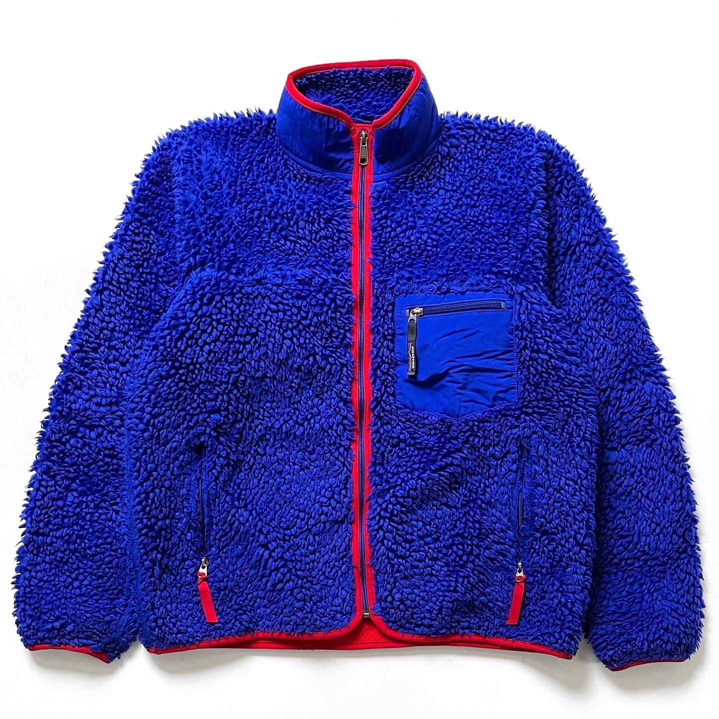 2000 Patagonia Classic Retro Cardigan, New Cobalt & Fire (M/L)