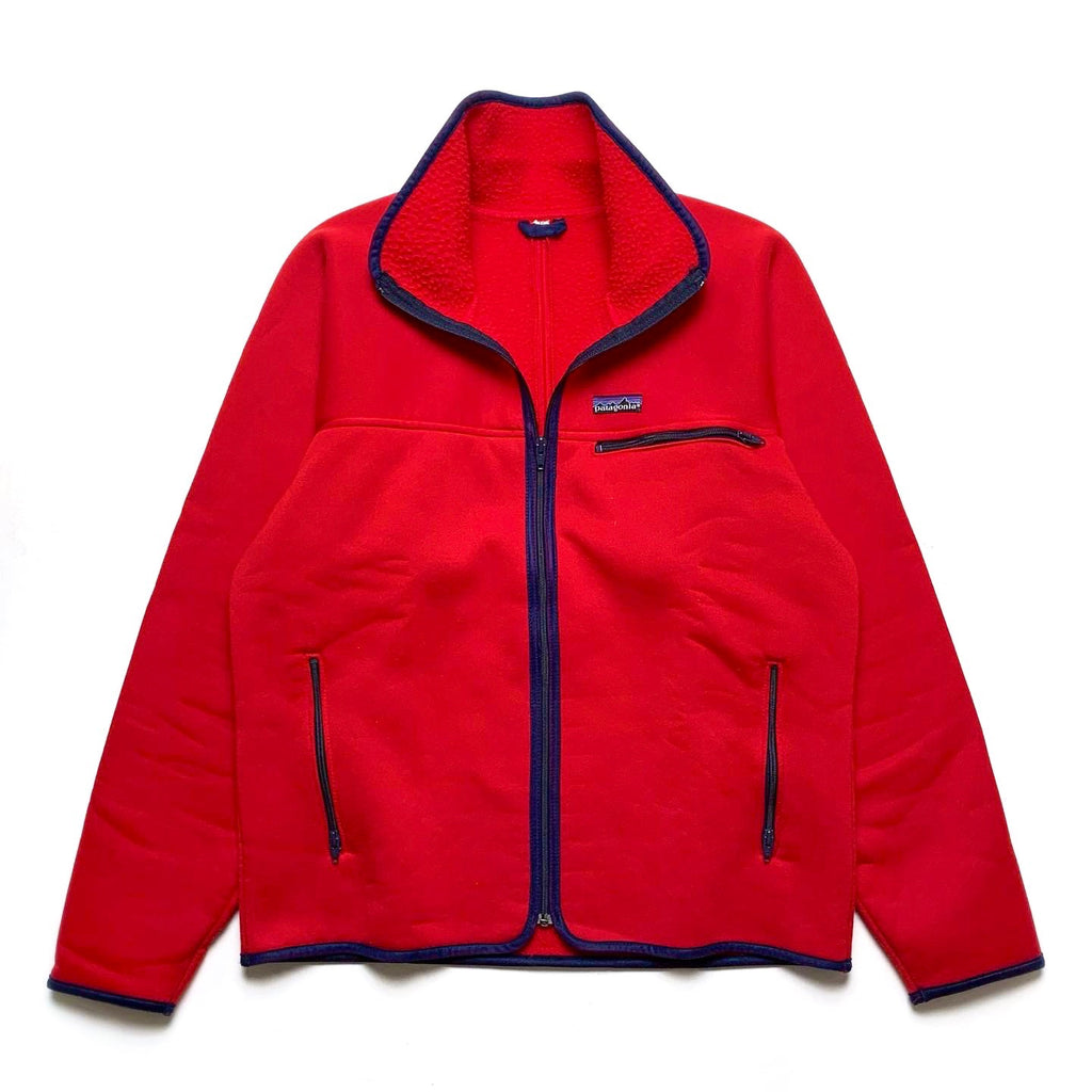 1984 Patagonia Flex Pile Full-Zip Cardigan, Red (M) – Old School Outdoor