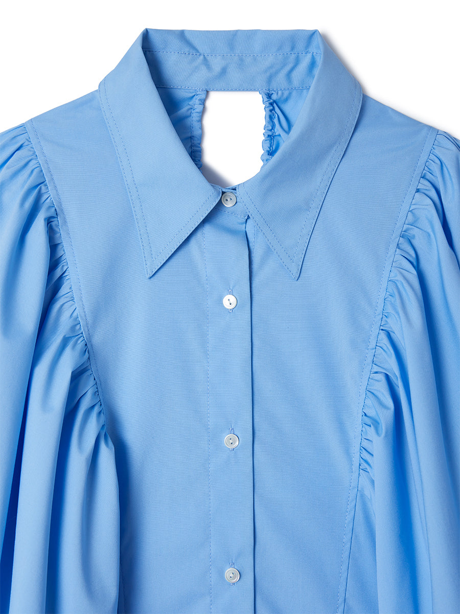 Jancidium SUZIE SHIRT BLUE シャツ | adami.com.my