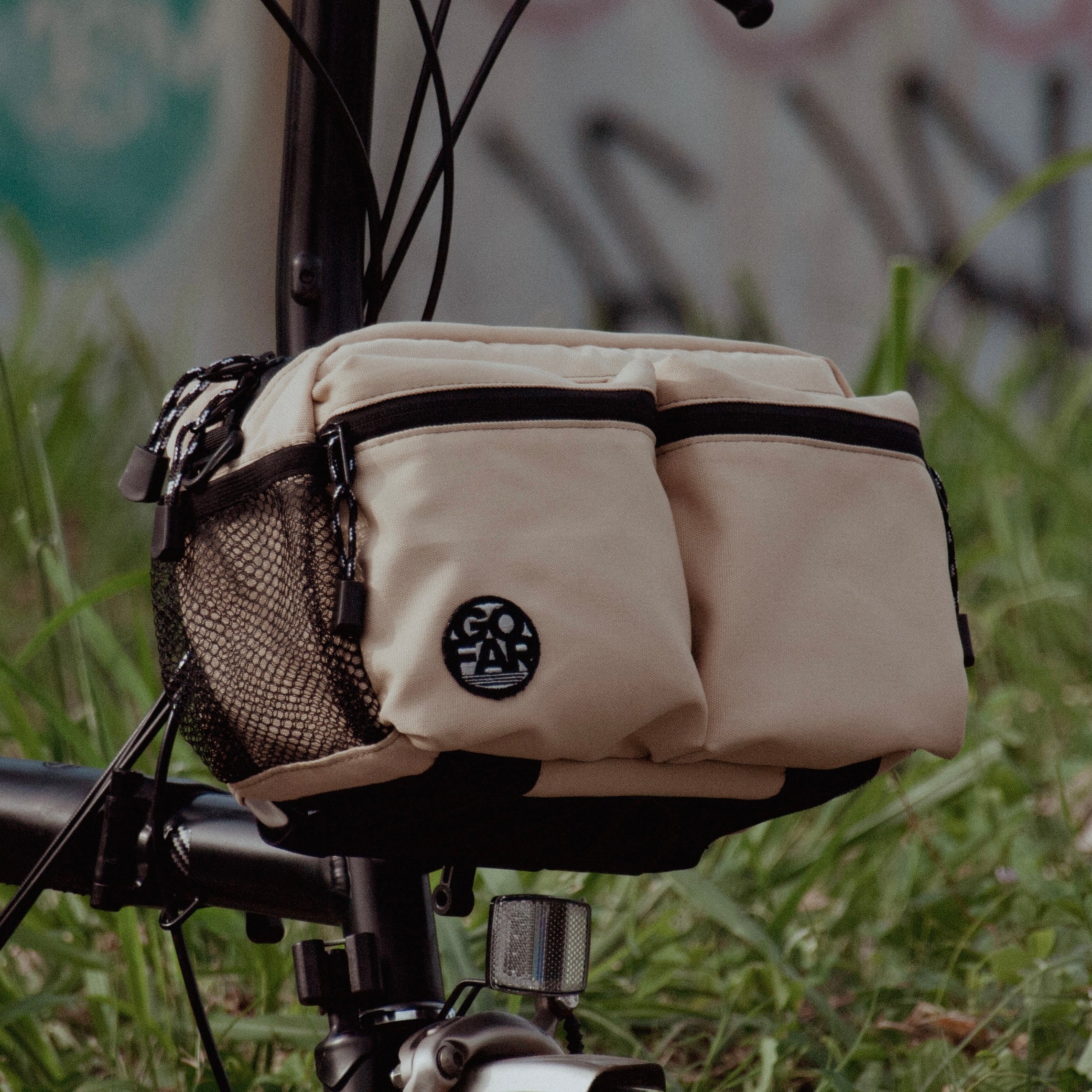 LIMITED EDITION* GO FAR White X-PAC Bike Bags – Bikeary Bicycle