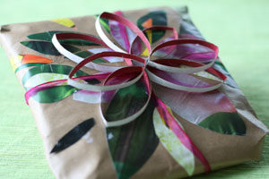 Homemade Wrapping Paper