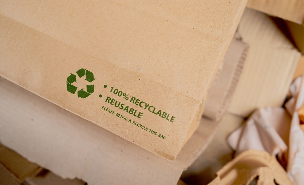Recycle kraft paper