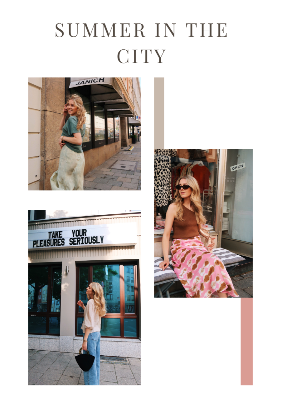 CAPRICORN STORE LOOKS SUMMER IN THE CITY FEAT ALINA