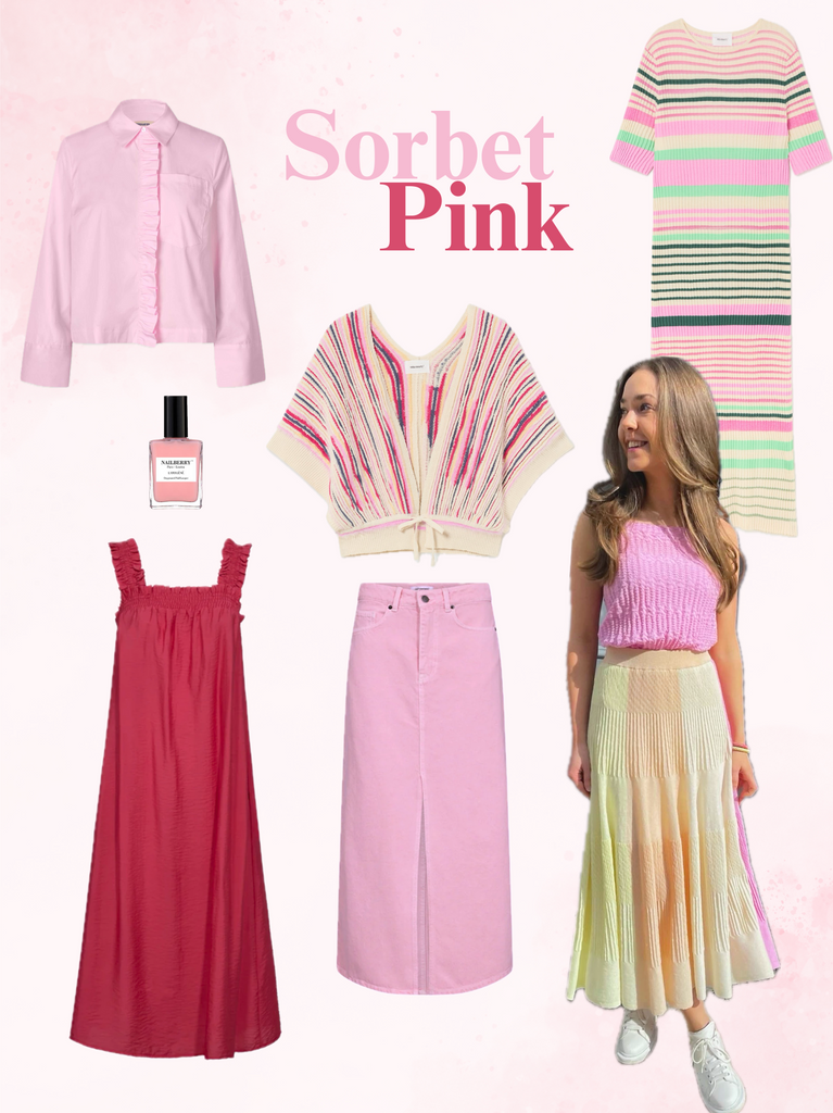Trendfarbe Sommer 2024 Sorbet Pink Soft Rose