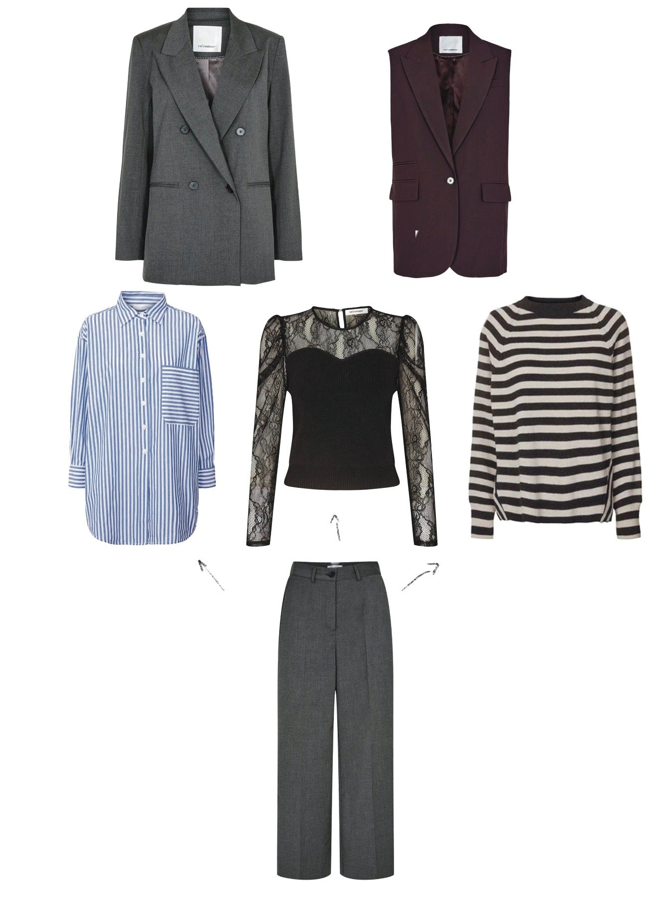 Capsule Wardrobe Classics Rabens Saloner Co'Couture Clean Scandi Style