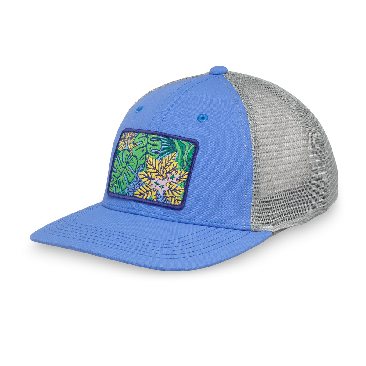 tropical trucker hat