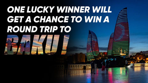 round trip to Baku giveaway