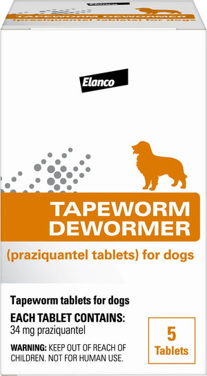 Bayer Tapeworm Dewormer 5-Count, Dog Dewormer - Anaheim Feed & Pet Supply