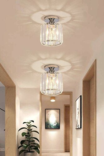 Luna Lighting Luxury Kristal Plafonyer Avize LUNAMSLCH-1 Lando