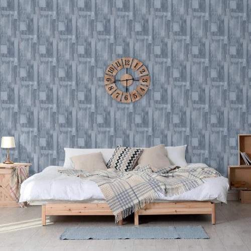 DUTCH WALLCOVERINGS Tapet Wood, gri Lando