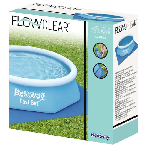 Bestway Pânză de sol pentru piscină Flowclear, 274x274 cm Lando