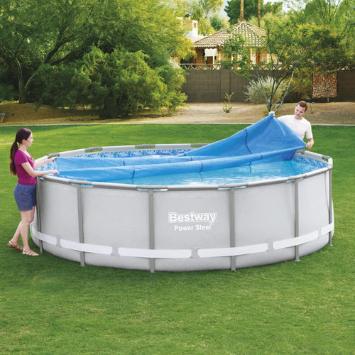 Bestway Prelată solară de piscină Flowclear, 427 cm Lando