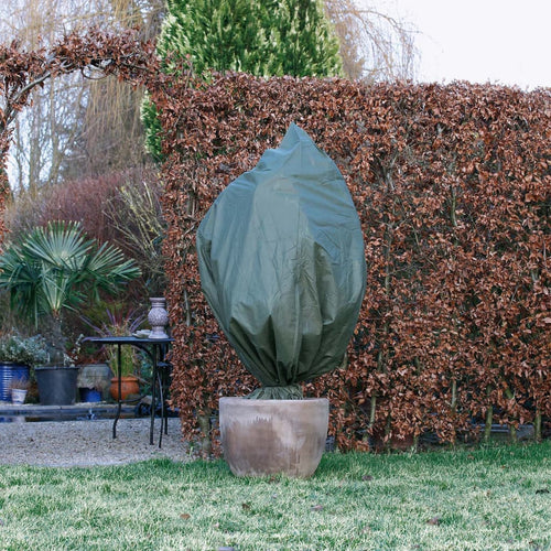 Nature Huse de fleece pentru iarnă, 3 buc, 50 g/m² 100x50 cm, verde Lando