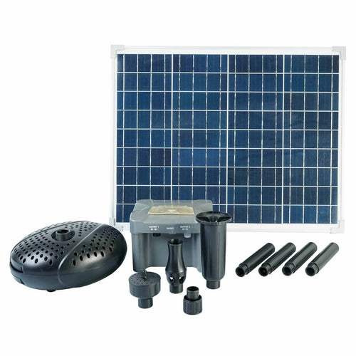 Ubbink Set SolarMax 2500 cu panou solar, pompă și baterie Lando