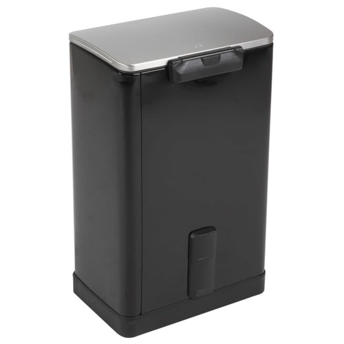 EKO Coș de gunoi cu pedală E-Cube, negru mat, 40 L Lando