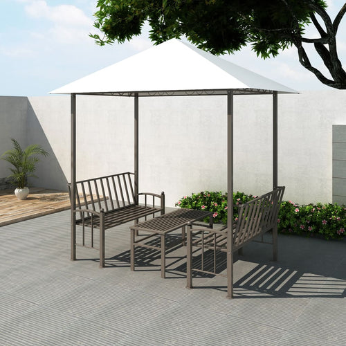 Pavilion de grădină cu masă și bănci 2,5x1,5x2,4 m Lando