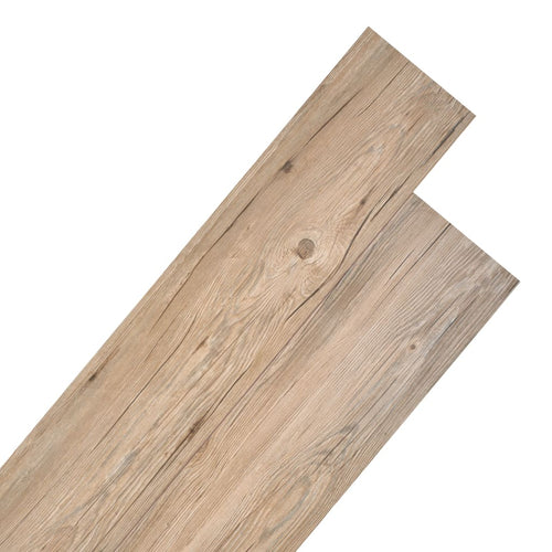 Plăci de pardoseală, stejar maro, 5,26 m², 2 mm, PVC Lando
