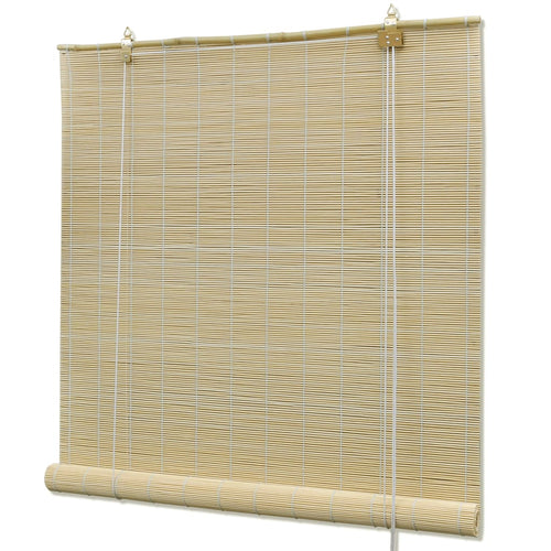 Jaluzea tip rulou, natural, 80x220 cm, bambus Lando