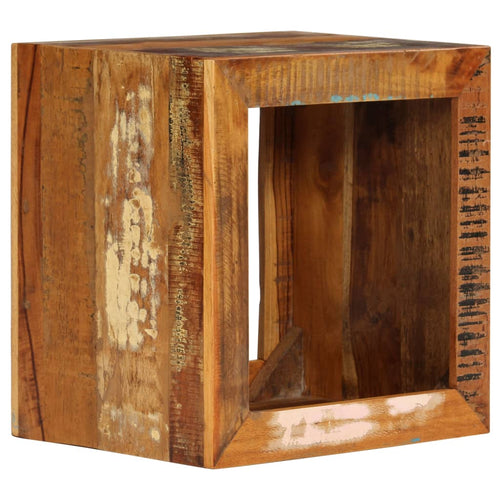 Scaun, 40 x 30 x 40 cm, lemn masiv reciclat Lando