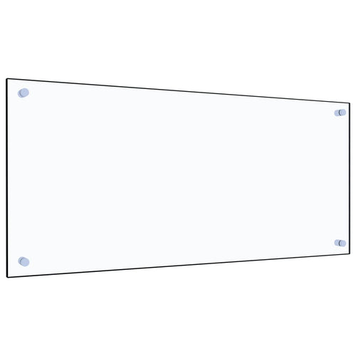 Panou antistropi bucătărie transparent 90x40 cm sticlă securiz.