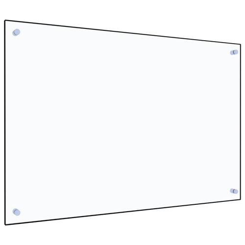 Panou antistropi bucătărie transparent 90x60 cm sticlă securiz.