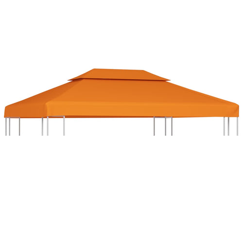 Copertină rezervă acoperiș pavilion portocaliu 3x4 m 310 g/m² Lando