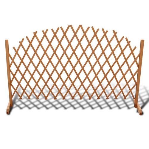 Gard cu zăbrele, 180 x 100 cm, lemn masiv Lando