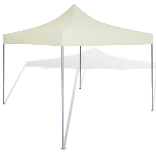 41463 Cream Foldable Tent 3 x 3 m Lando