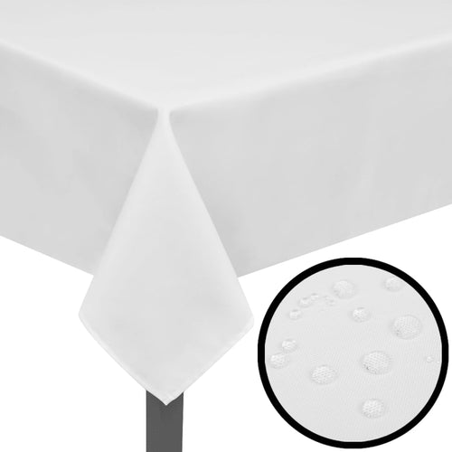 Fețe de masă, 130 x 130 cm, alb, 5 buc. Lando