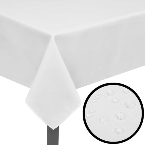 Fețe de masă, 190 x 130 cm, alb, 5 buc. Lando