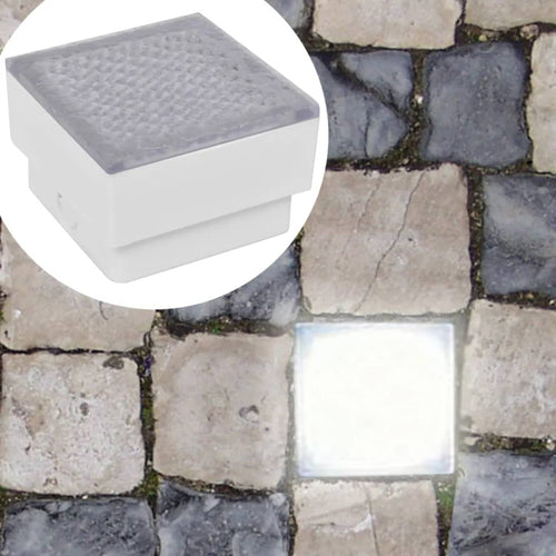 2 Spoturi LED încastrabile în sol 100 x 100 x 68 mm Lando