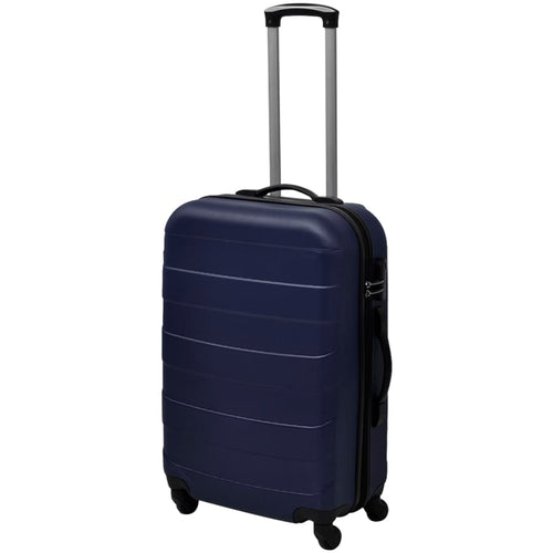 Set valize rigide, albastru, 3 buc., 45,5/55/66 cm Lando