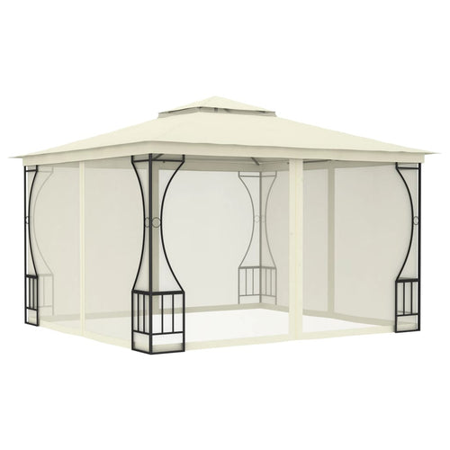 Pavilion cu plase, crem, 300 x 300 x 265 cm Lando