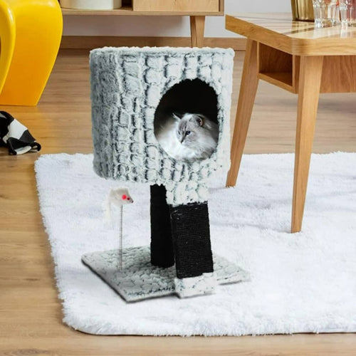 Pets Collection Turn de zgâriat pt pisici/suport cu șoarece 30x30x40cm Lando